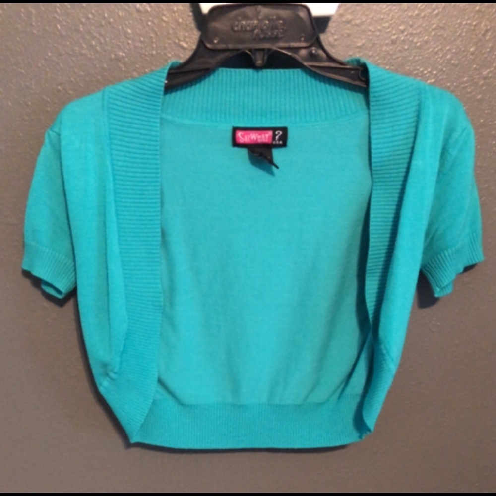 Cropped cardigan